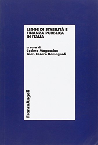 Legge di stabilità e finanza pubblica in Italia