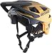 Alpinestars Vector PRO A2 Helmet, Caschi Unisex-Adulto, Ebano Opaco/Tangerin, S