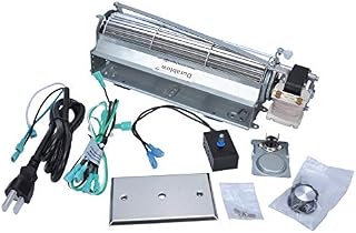 Durablow MFB007-C GFK4, FK4 Replacment Fireplace Blower Fan Kit for Heatilator, Majestic, Vermont