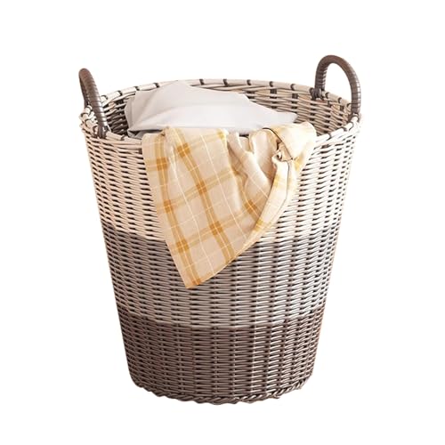 YZWZZXC �v���X�`�b�N�����󂩂��A �n���h���t������J�S�A �v���X�`�b�N�҂݃o�X�P�b�g�A �ʋC���� ����f�U�C���A ����◁���ɑϋv����������p�I(White,42cm/17in)