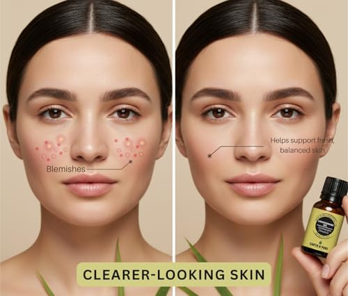 Image of Earth N Pure Lemongrass Essential Oil | Steam Distilled | for Home Diffuser, Skin & Hair Care | with Glass Dropper -100 ML