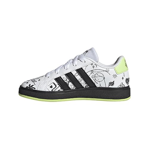 adidas Grand Court 2.0 K, baskets enfants confortables qui durent toute l'année scolaire