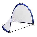 Reebok - Pop Up Soccer Goal, Stylish Design with Durable Construction, Blue, 6'X4'