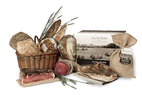 Confezione regalo "Gran Selezione" Salumi Pasini® | Cesto gastronomico con salumi artigianali misti | Perfetto per un regalo di Natale o qualsiasi altra occasione