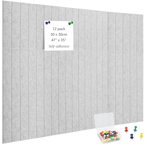 Tableau d'affichage en feutre aleawol anti-trou pour protéger vos murs des punaises