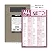 Knock Knock All Out Of Pad (Keto), Keto Diet Grocery List Note Pad, 6 x 9-inches