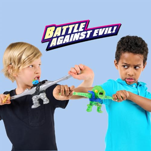 HEROES OF GOO JIT ZU Cursed Goo Sea Versus Pack | Exclusive 2 Figure Pack | Pantaro With Color Change Face & Squidor With Suction Attack