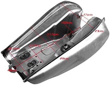 11L New Motorcycle Fuel Gas Tank Fit Honda CG125 Cafe Racer 2.9gal Gallon Universal