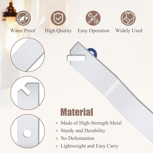 Image of 5PCS T Wrench T Security Picture Hanger Wrench T Screw Security Wrench for Picture Security Lock Picture Framing Supplies