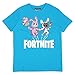 Fortnite Bunny Trouble Jungen T-Shirt, Azure Blue, 176 Ragazzi