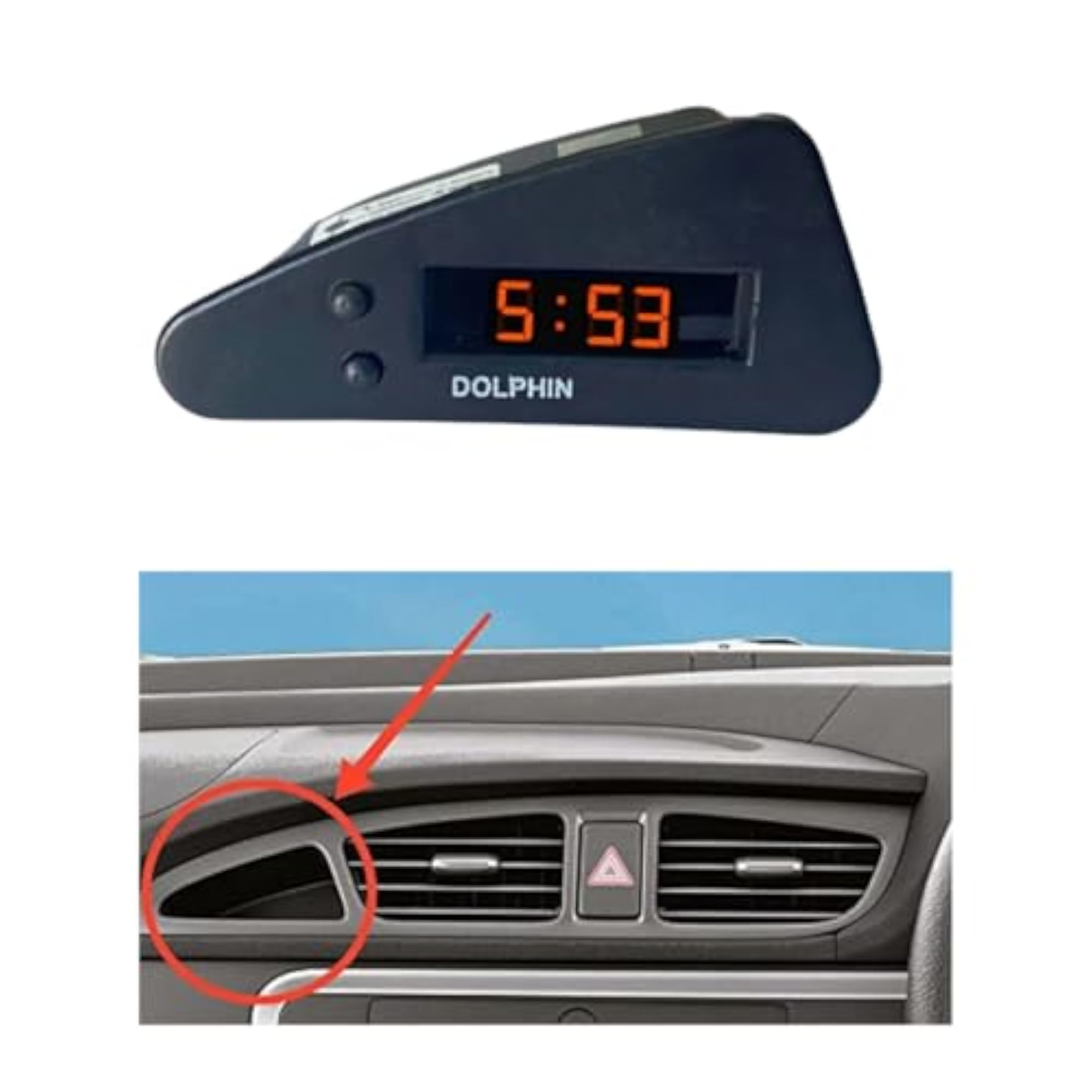 New Alto/K10 Digital LED Clock, Stylish Gift