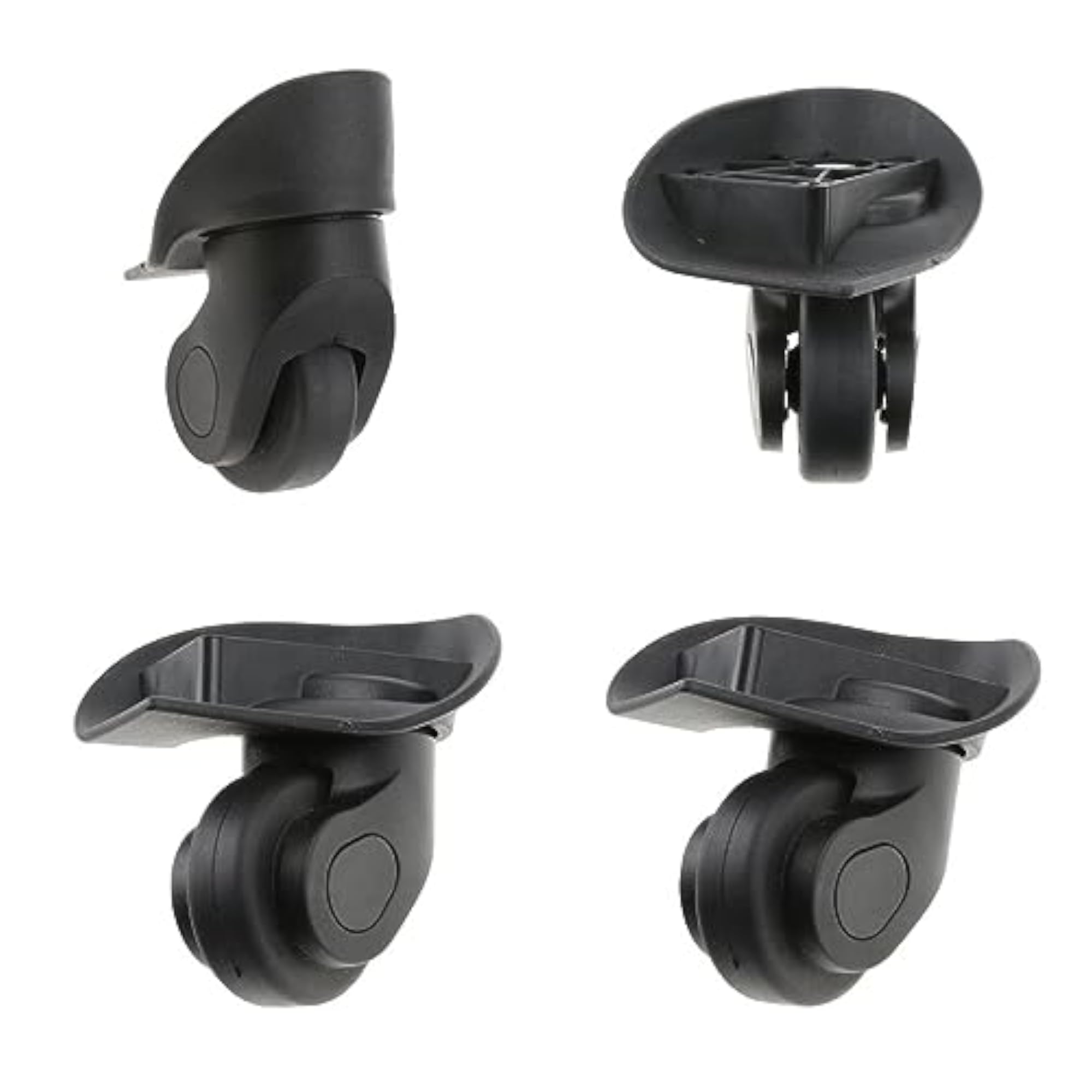 2x1 Piece A20 Mute Swivel Wheels Suitcase Replacement Caster