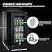 Whynter BBR-801BG Built Beverage Refrigerator and Cooler Mini Fridge with Glass Door with Lock, 3.0 Cubic Feet, Black, 100, Can