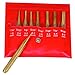 Mitutoyo 985-120, Punch, Drive Pin, Set, 4", Brass, 8Pc