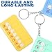 QFGasre Reminder Board for The Elderly 3pcs Portable Visual Schedule Keychain ADHD Tools Detachable Daily Task Planning Pad with List Cards Stickers Daily Routine Checklist