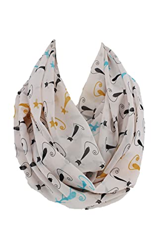 Etwoa's Cats Infinity Scarf Circle Scarf Loop Scarf2