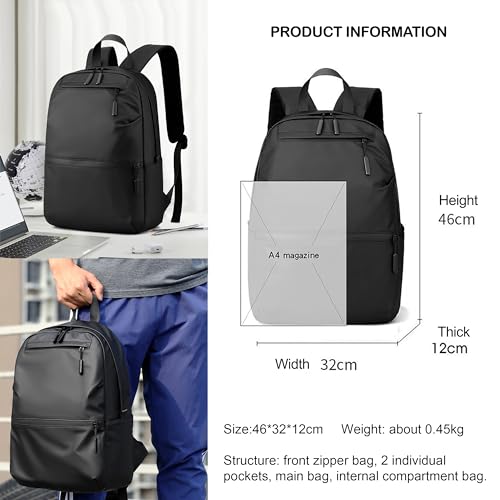 Image of Men's Unisex Multipurpose Casual Backpack & Water-Resistant Laptop Backpack - Stylish and Functional for Everyday Use