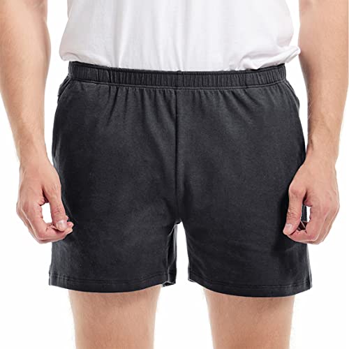 Image of AIMPACT Men's 4 inch Inseam Sleep & Lounge Pajama Shorts with Pockets