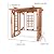 All Things Cedar PO72 Pergola Garden Arbor | Outdoor Shade Haven, Garden Elegance with Cedar Pergola Kit | Handcrafted Durability | Compatible with Porch Swings | Enhancing Backyard Beauty 82x72x74