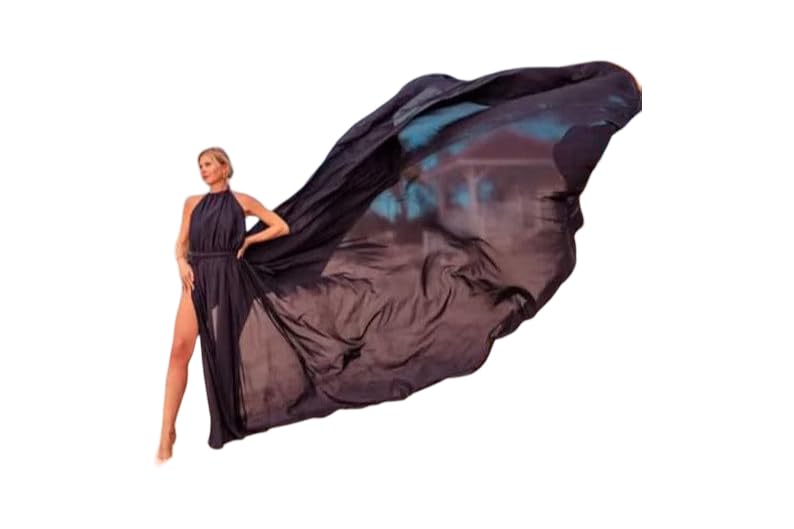 Robe longue de shooting photo au dos nu élégant pour immortaliser votre mariage