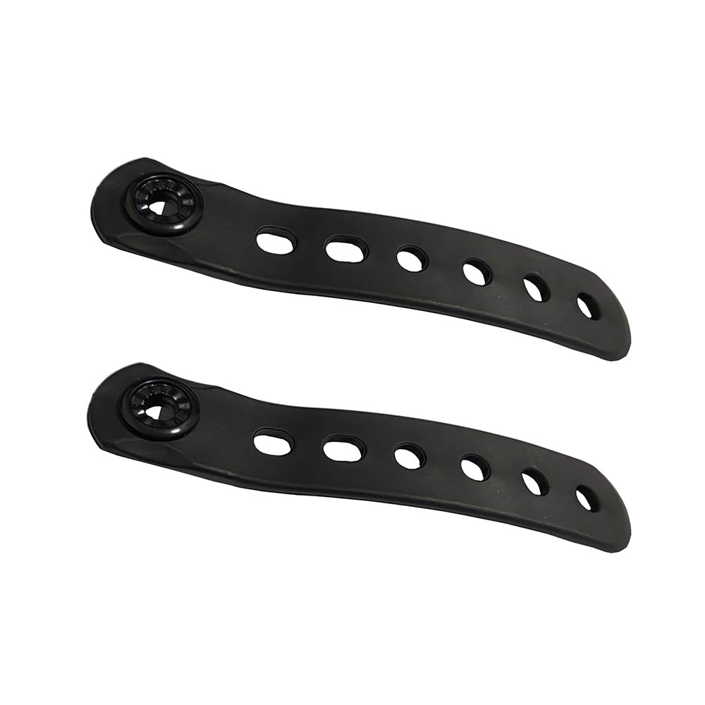 1 Pair Length 130mm Black Curved Snowboard Hole Binding Parts Hole Straps for Snowboard Binding System