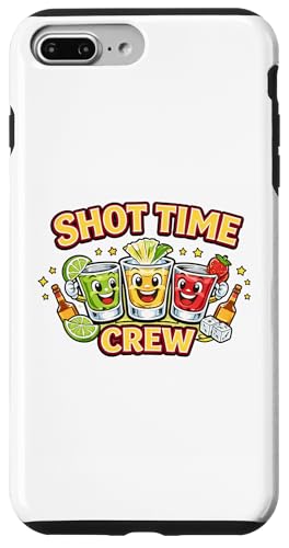 Shot O'Clocks �N���[�p�[�e�B�[ �����`�[�� �p�[�e�B�[�X�N���b�h �T�� �X�}�z�P�[�X iPhone 7 Plus/8 Plus �p