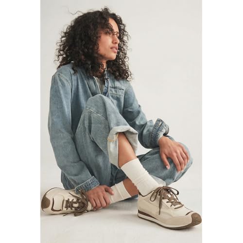 Image of Casual Sneakers for Women Lace Detail Elegant Ribbon Lace-Up Fashion Sneakers with Leather Upper Memory Foam Insole and Trendy Casual Shoes for Women