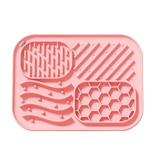 Jnilepfd Dog Lick Mats,�V���R�[���� �C���^���N�e�B�u�t�B�[�_�[ - �z�Օt���X���[�t�B�[�_�[���b�N�p�b�h | �g���[�c���a �������� �q�� �L �m�� �g���[�j���O ��������