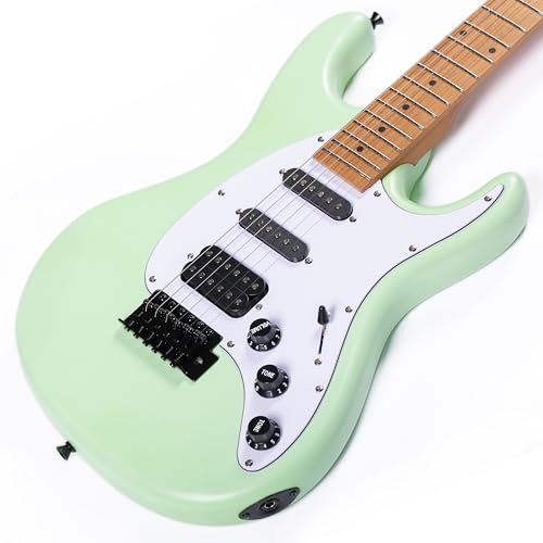 Image of Grote Electric Solid Body Guitar Modern-GST For Beginners (Surf Green)