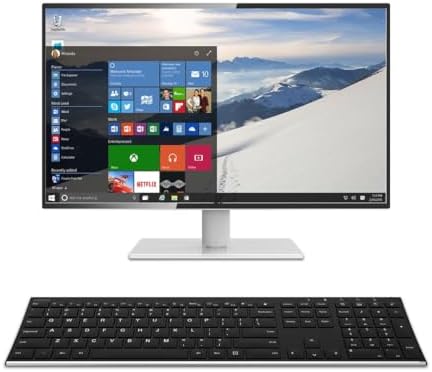 Arteck 2.4G USB Wireless Keyboard Full Size Keyboard for Computer/PC/Laptop — view 6