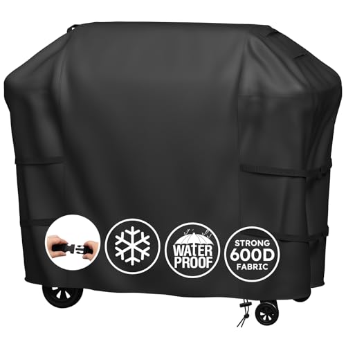 MR. COVER Grill Cover for Weber Spirit 200/300 Series 52 Inch 600D Heavy Duty Waterproof BBQ Cover Rip-Proof Fade Resistant Gas Grill Cover for Weber Spirit E310 E315 E325 with Air Vent & Drawstring