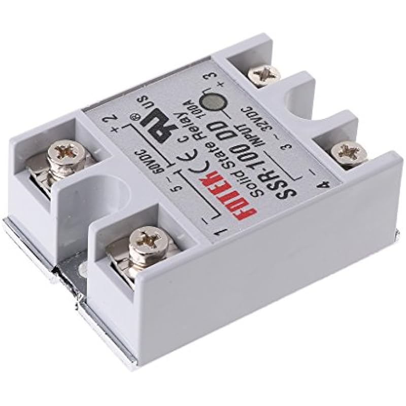 SSR-100 DD 솔리드 스테이트 릴레이 모듈 100A 3-32V 입력 5-60V 출력 리그거 보드 플립 플롭 래치 셀프 잠수 저 펄스 컨트롤러 상세이미지 6