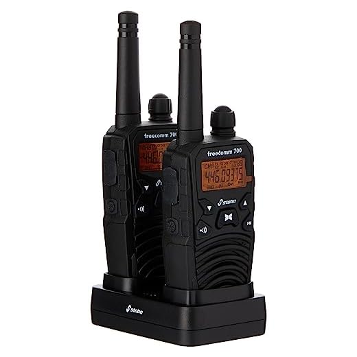 Stabo Elektronik Freecomm 700 PMR-Funksysteme schwarz