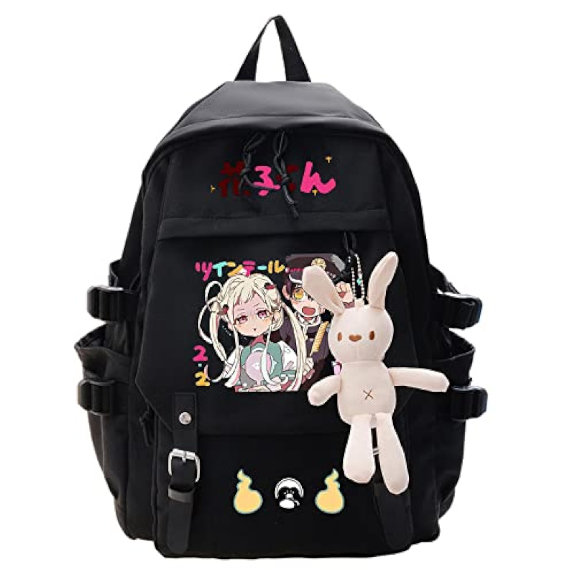 Hanako-kun Cute School Backpack with Doll Pendant