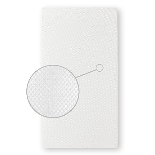 Dream On Me Breathable Orthopedic Extra Firm Crib & Toddler Mattress, Blue/White #TOP3