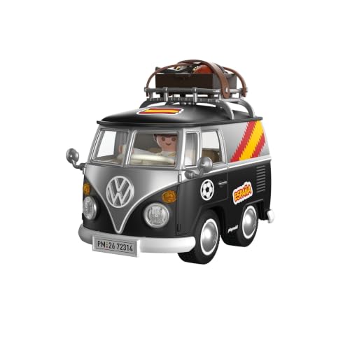 PLAYMOBIL | Volkswagen | Volkswagen T1 Camper ESP Edition | Kultiger Retro‑Camper mit Sportausrüstung, Dachgepäckträger & Stickerbogen… – Ansicht 7