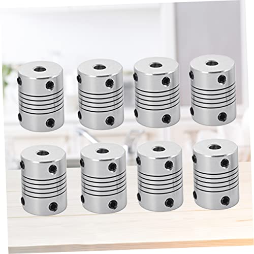 Coupling Step Motor 24 Pcs Thimble Step Motor Bellows Coupling Flexible Drive Coupling Winding Step Motor Aluminum Alloy Step Motor Stepper Motor Stepping Winding Step Motor #TOP7