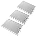 Produktbild vhbw 3x Filter Metallfettfilter Dauerfilter kompatibel mit Siemens LC75752/01, LC75752/02, LC75950/01, LC75950SD/01 Dunstabzugshaube, Metall