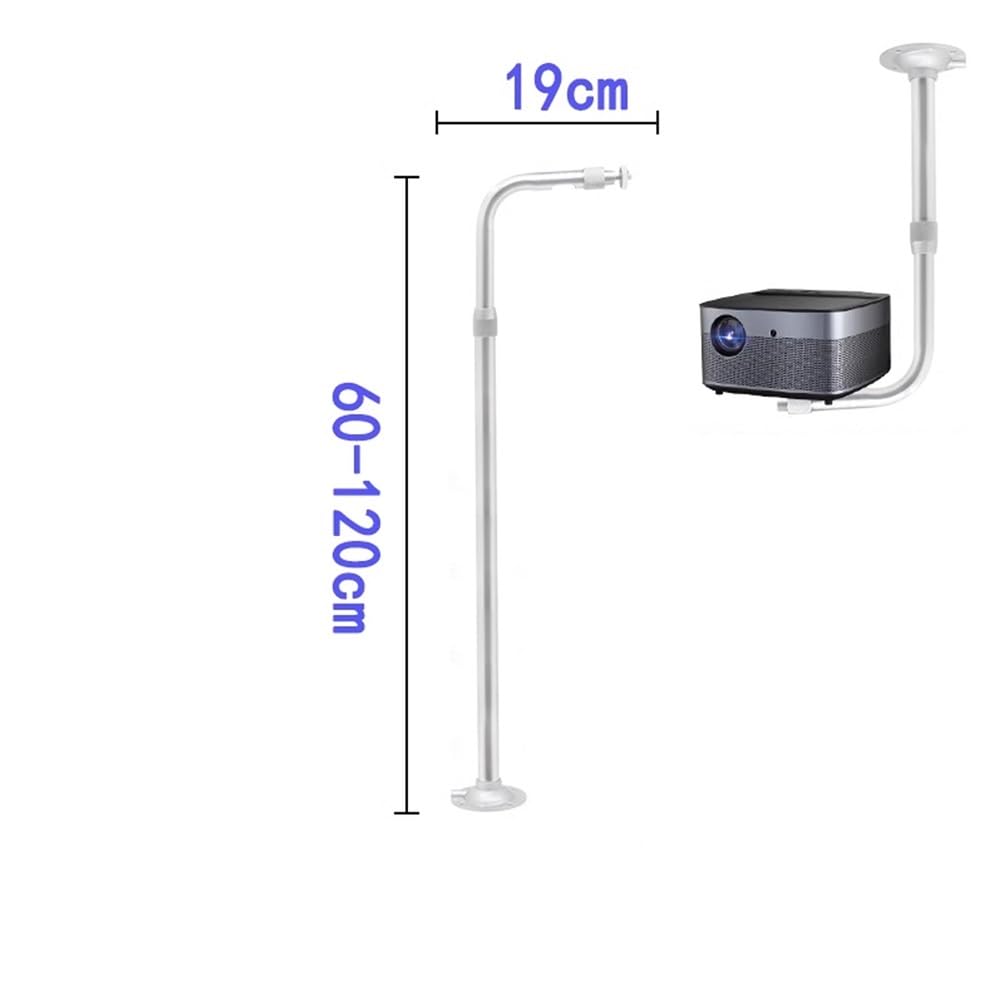 Supporto per proiettore a soffitto Gancio for microproiettore Proiettore universale a foro singolo Montato a parete Staffa telescopica for sospensione a soffitto Il ﻿ Staffa per proiettore(M)