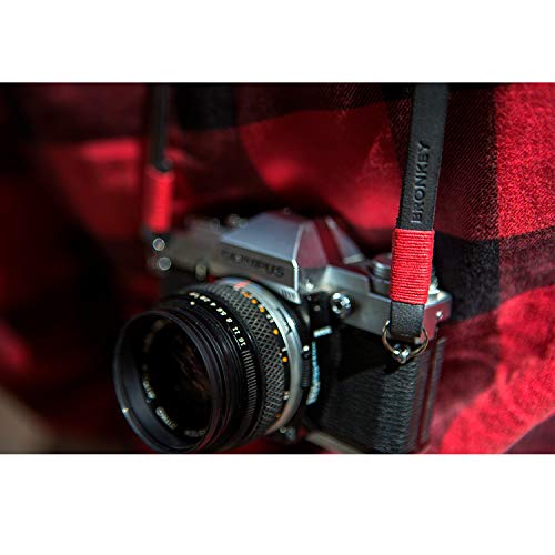 Bronkey Tokyo 101 (120 cm) Kameragurt Leder Kamera Schulter Nackenriemen Universal-Ringverbindung – Bild 5