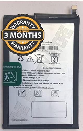 Image of THE BATTERY STOREOriginal [ACBPN50M05] Battery for Micromax in 1b E7533 / in 1b Battery with 3 Month Warranty and High Capacity Battery Backup Carefully Check Your Phone Model and Purchase