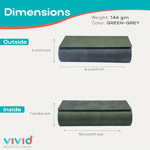 Image of VIVID Unisex Specs Magnetic Eyewear Dabbi Faux Leather Hard Case Cover