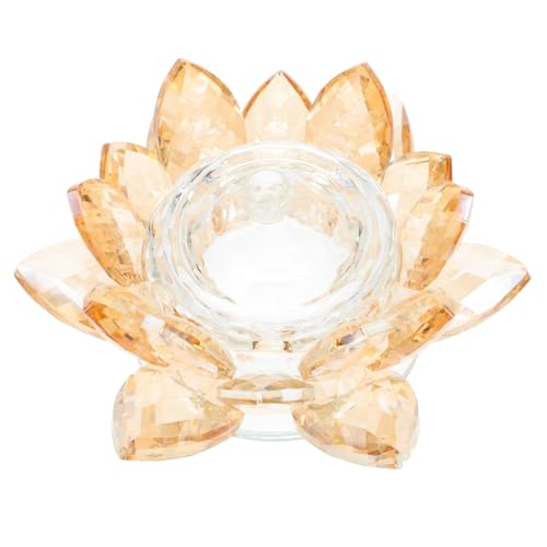 Vaso de limpieza para manicura Crystal Lotus con tapa de vidrio miniatura 1