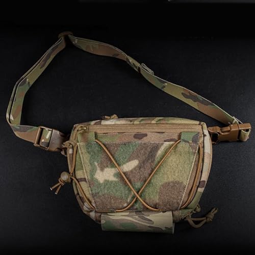 Bolsa de transporte abdominal resistente al desgaste con compartimentos para aventuras exigentes 2