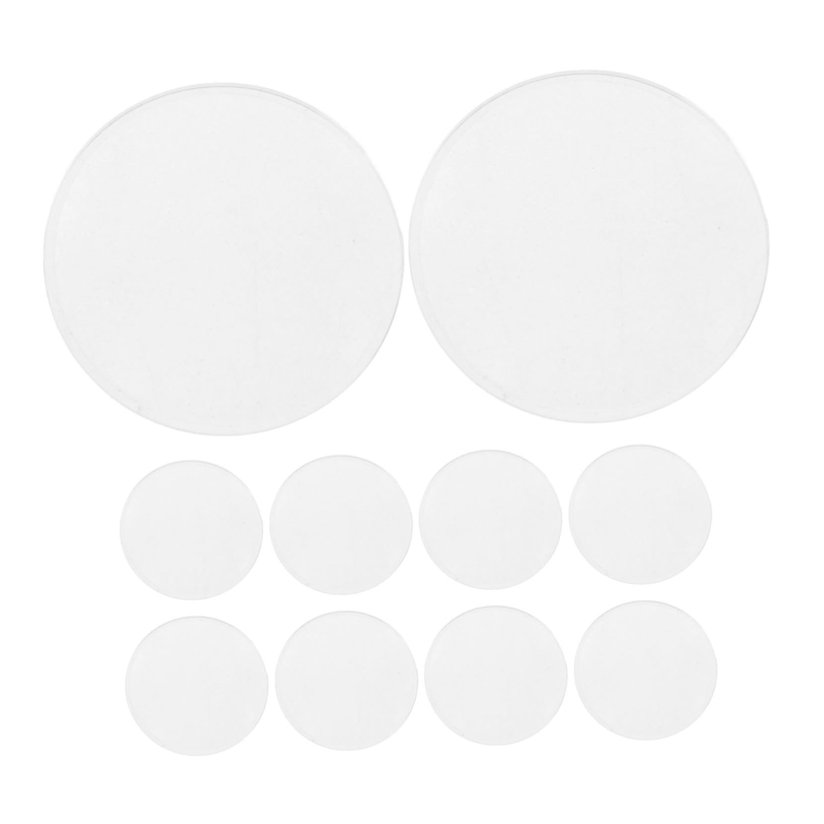 SOESFOUFU 4.7X Magnification Double Convex Lenses 42mm Diameter Magnifying Glass Lenses for Reading Magnifier Accessories