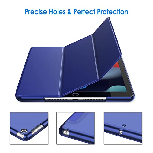 Image of JETech Case for iPad 10.2-Inch (2021 /2020 /2019 Model, 9 /8 /7 Generation), Auto Wake /Sleep Cover (Navy Blue)