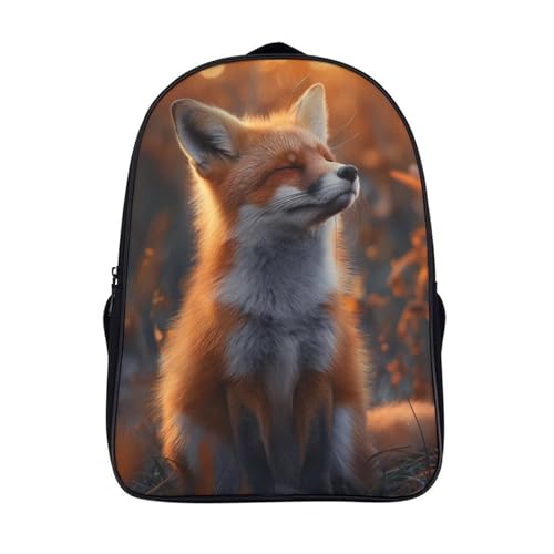 Cartable enfants fox sac à dos étudiant léger imperméable imprimé 3D