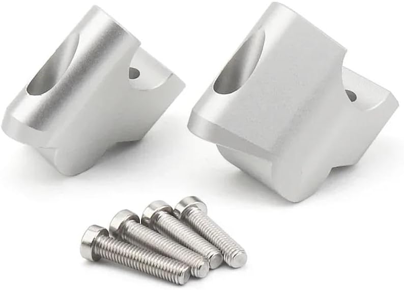 ハンドルバーライザークランプ アルミオートバイアクセサリーハンドルバーライザーリフトバック移動リフタームルティストラーダ用 V4用