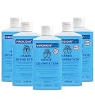 Viroxidin Med Desinfektionsmittel für Hände 5 x 500ml Eurospender - Zur Händedesinfektion - Begrenzt Viruzid PLUS gem. EN 14776 - Handdesinfektion gegen Bakterien, Viren & Pilze