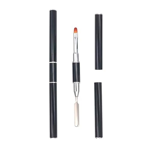 Miniatura 8 de Juego de 9 pinceles para arte de uñas, herramientas de pintura con cepillo de gel de extensión de uñas, cepillo de esmalte de uñas, cepillo de gel